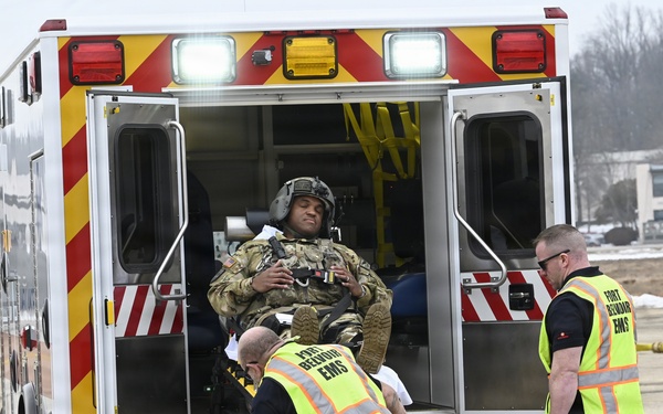 Army Aviation Support Facility Supports Quarterly Mishap Exercise