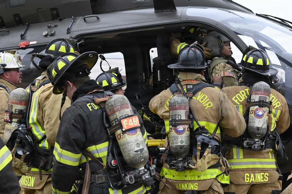 Army Aviation Support Facility Supports Quarterly Mishap Exercise