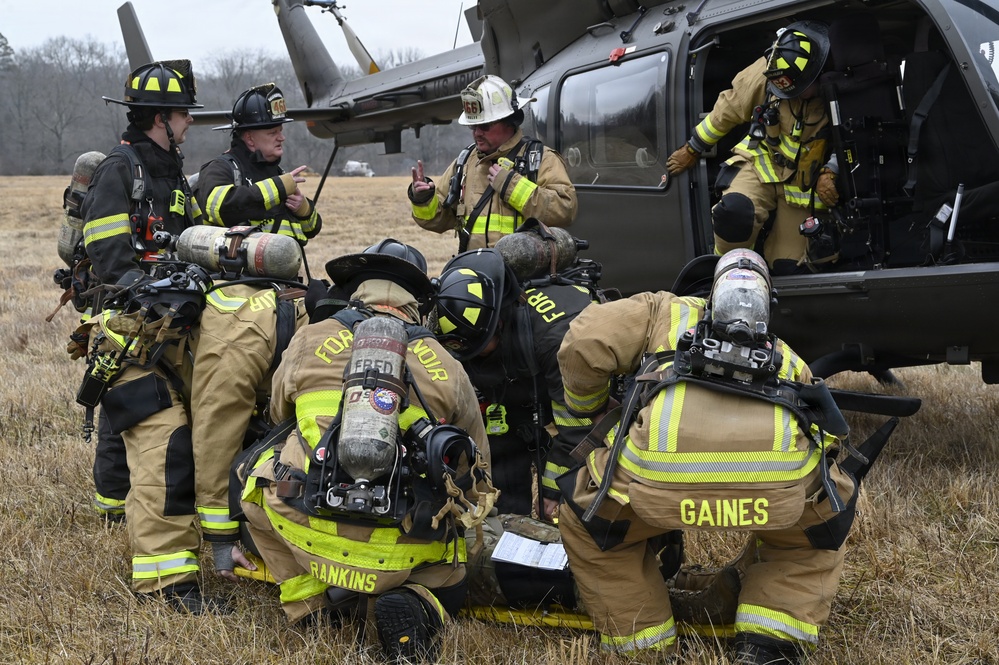 Army Aviation Support Facility Supports Quarterly Mishap Exercise