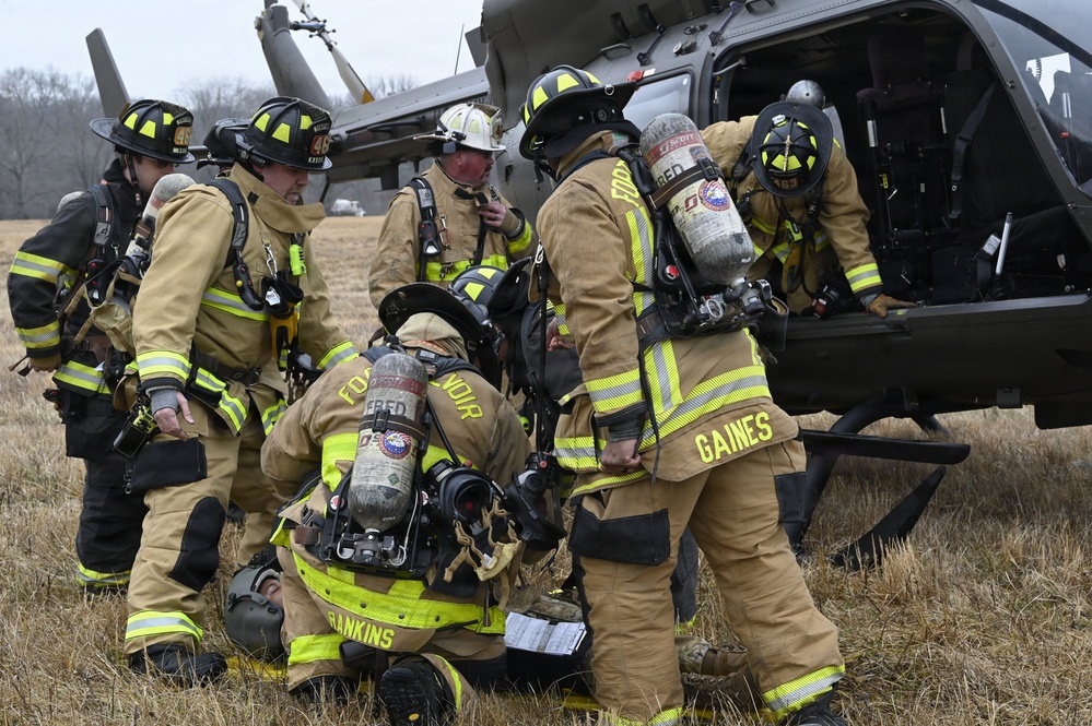 Army Aviation Support Facility Supports Quarterly Mishap Exercise