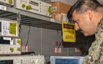 USS Carl Vinson (CVN 70) conducts daily operations