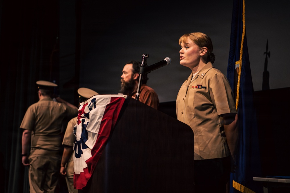 USS Ronald Reagan Chief Retires