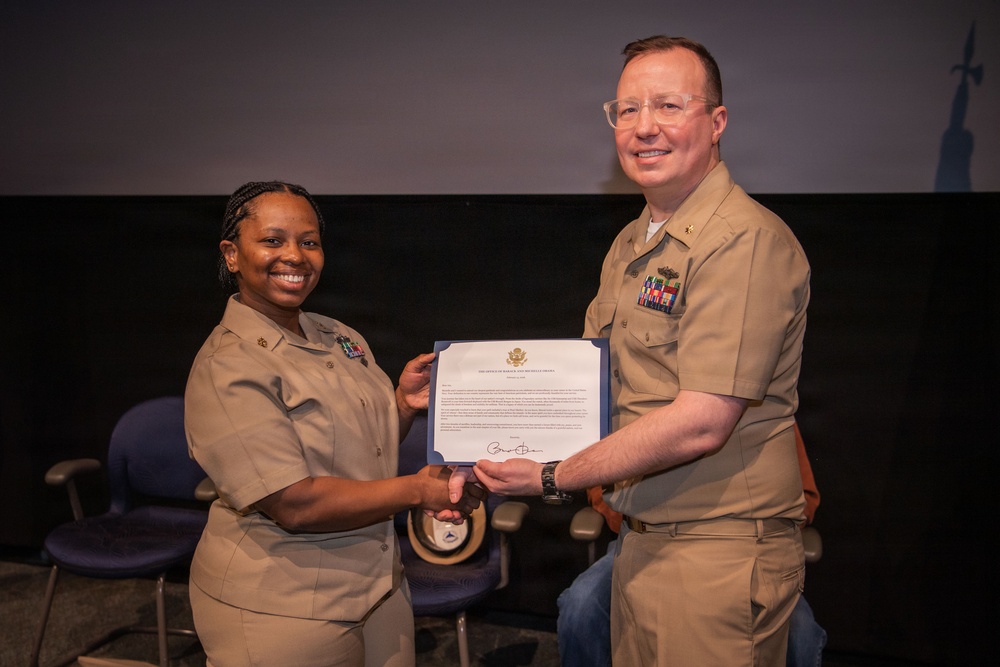 USS Ronald Reagan Chief Retires