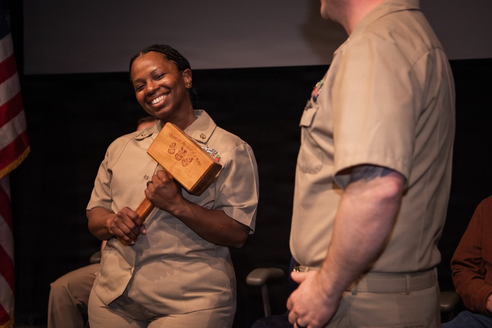 USS Ronald Reagan Chief Retires