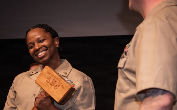 USS Ronald Reagan Chief Retires