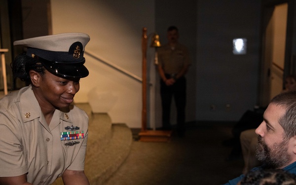 USS Ronald Reagan Chief Retires