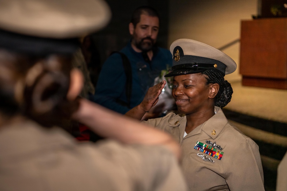 USS Ronald Reagan Chief Retires