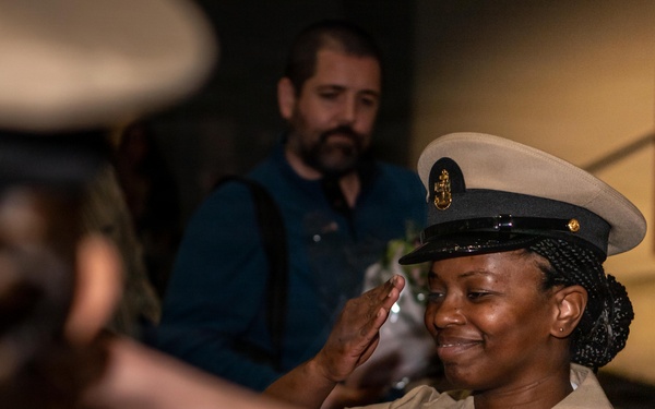 USS Ronald Reagan Chief Retires