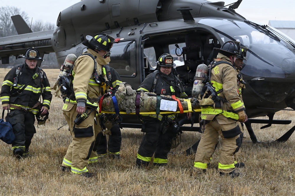 Army Aviation Support Facility Supports Quarterly Mishap Exercise