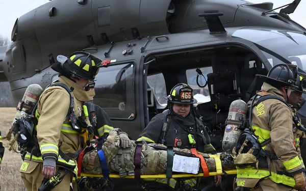 Army Aviation Support Facility Supports Quarterly Mishap Exercise