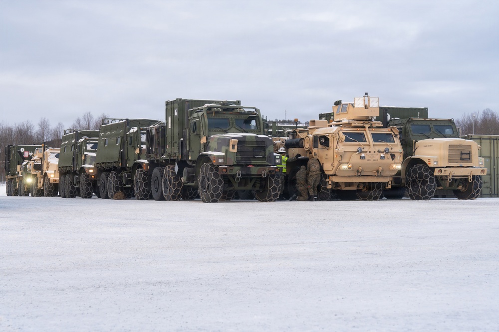 CORE26 | U.S. Marines Prepare Tactical Vehicles in Norway for Exercise Cold Response 26