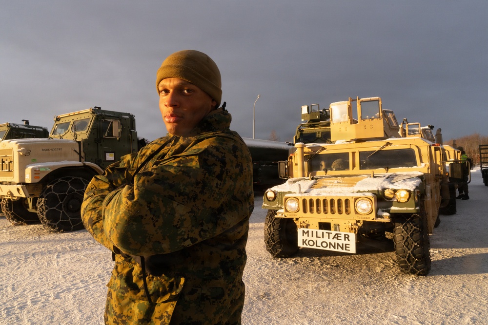 CORE26 | U.S. Marines Prepare Tactical Vehicles in Norway for Exercise Cold Response 26
