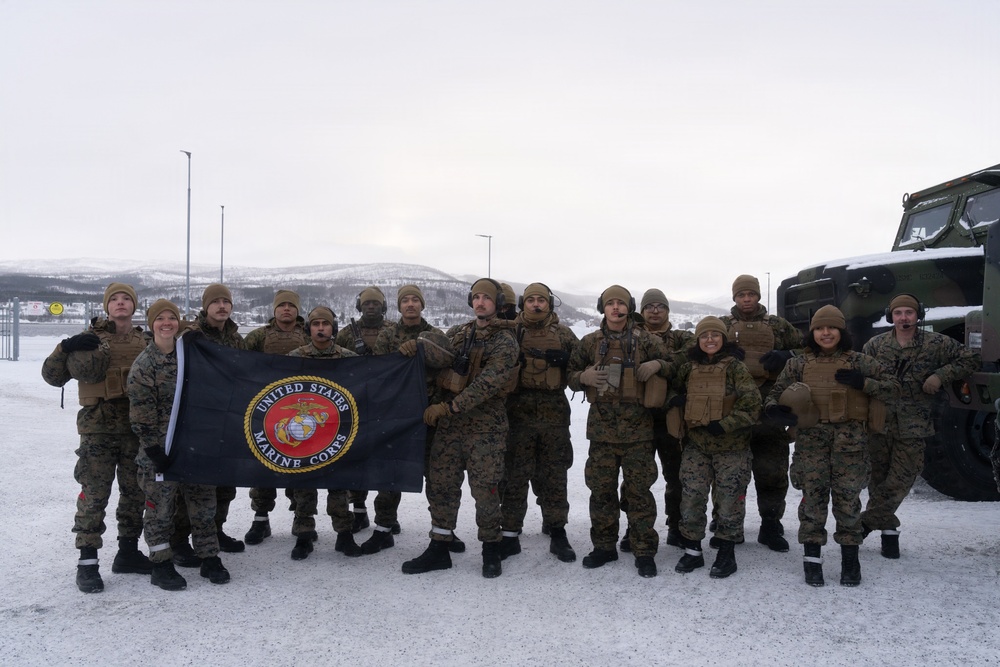 CORE26 | U.S. Marines Prepare Tactical Vehicles in Norway for Exercise Cold Response 26