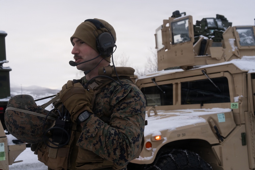 CORE26 | U.S. Marines Prepare Tactical Vehicles in Norway for Exercise Cold Response 26