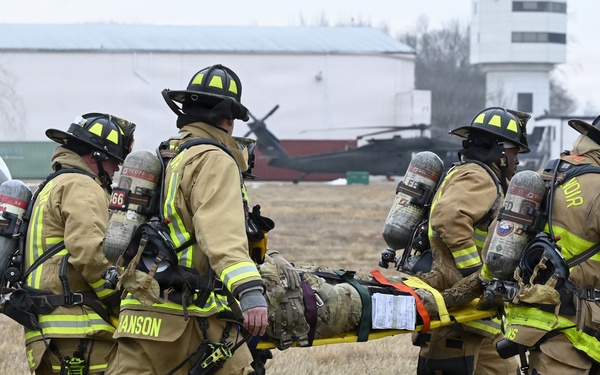 Army Aviation Support Facility Supports Quarterly Mishap Exercise