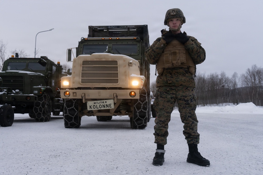 CORE26 | U.S. Marines Prepare Tactical Vehicles in Norway for Exercise Cold Response 26