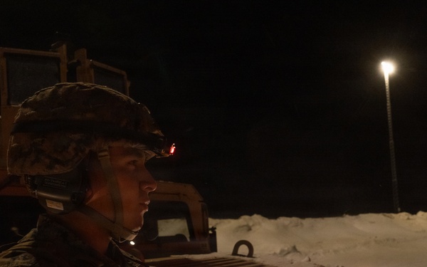 CORE26 | U.S. Marines Prepare Tactical Vehicles in Norway for Exercise Cold Response 26