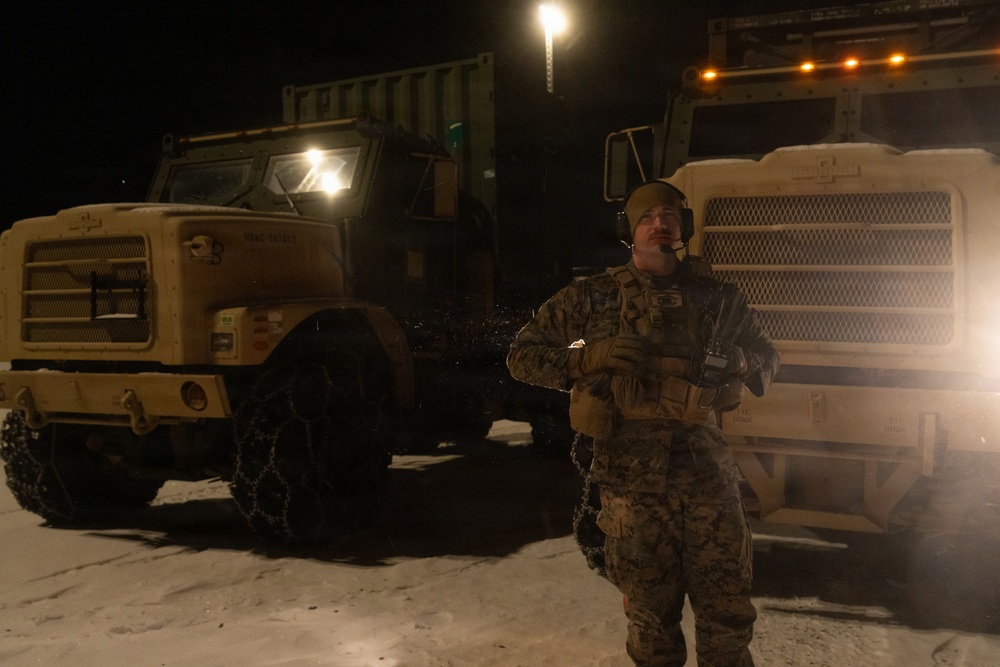 CORE26 | U.S. Marines Prepare Tactical Vehicles in Norway for Exercise Cold Response 26