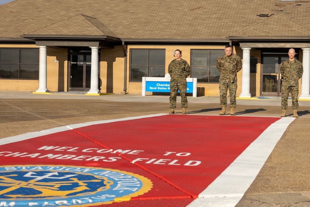 Gen. Bradford J. Gering arrives in Norfolk to assess amphibious shipyard readiness