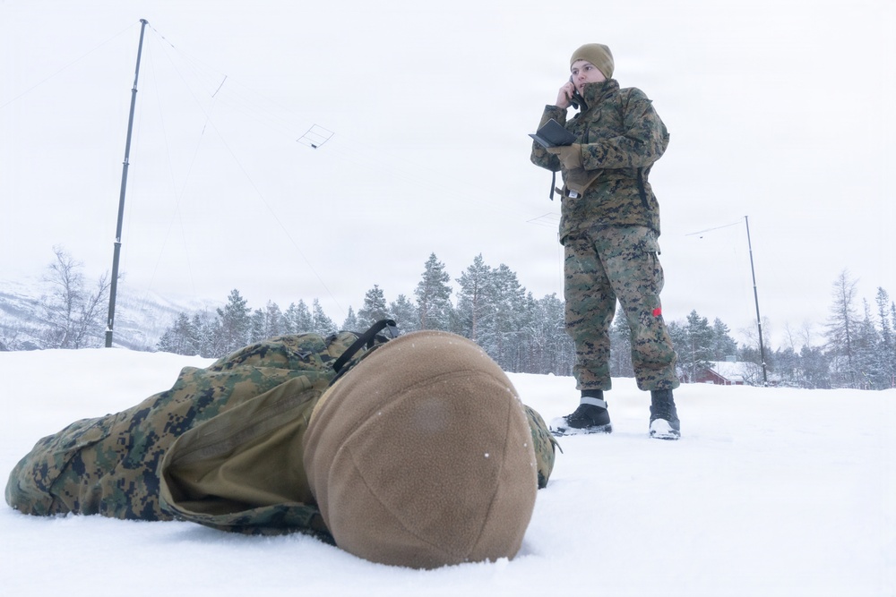 CORE26 | U.S. Navy Hospital Corpsman Hone Emergency Medical Skills for Exercise Cold Response 26