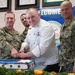 Naval Weapons Station Yorktown's award-winning Scudder Hall Galley hosts a special meal as part of Presidents Day