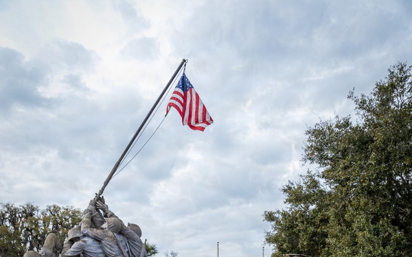 Cpl. Erin Porras Reenlistment Ceremony