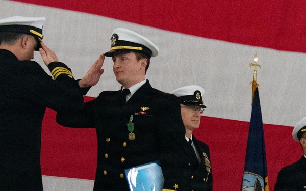 Electronic Attack Squadron 138 Conducts Change of Command Ceremony