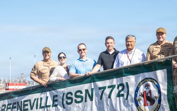 Department of the Navy Principal Cyber Advisor Visits USS Greeneville