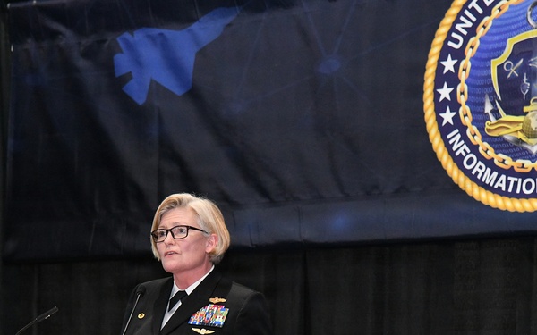 Commander U.S. Fleet Cyber Command, Navy Space Command, U.S. 10th Fleet Speaks at AFCEA West 2026