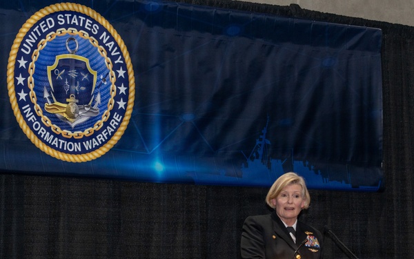 Commander U.S. Fleet Cyber Command, Navy Space Command, U.S. 10th Fleet Speaks at AFCEA West 2026