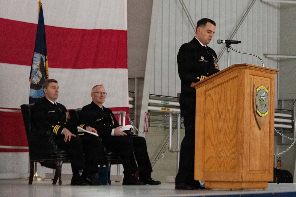 Electronic Attack Squadron 138 Conducts Change of Command Ceremony