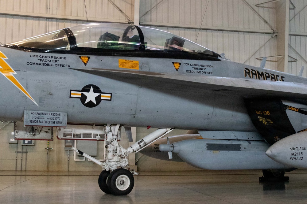 Electronic Attack Squadron 138 Conducts Change of Command Ceremony