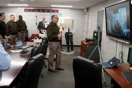 Maj. Gen. Turinetti observes telemaintenance mission