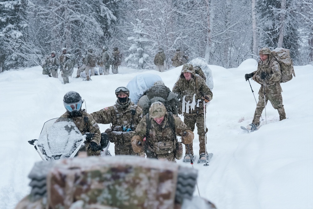 Sergeant Major of the Army Observes 11th Airborne Division Soldiers During JPMRC 26-02