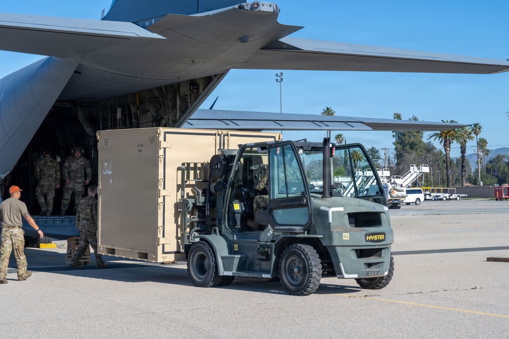 Bamboo Eagle C-130 Arrival