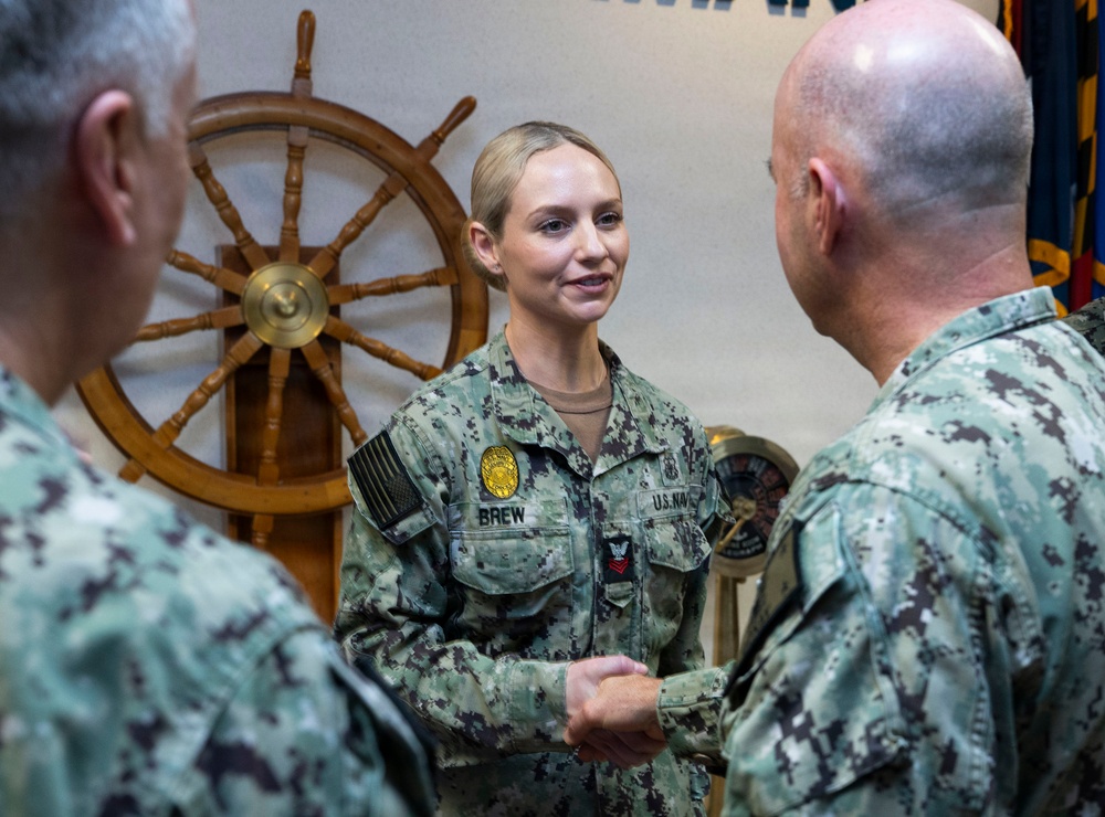 Adm. James Kilby, Vice Chief of Naval Operations, visits Navy Recruiting Command