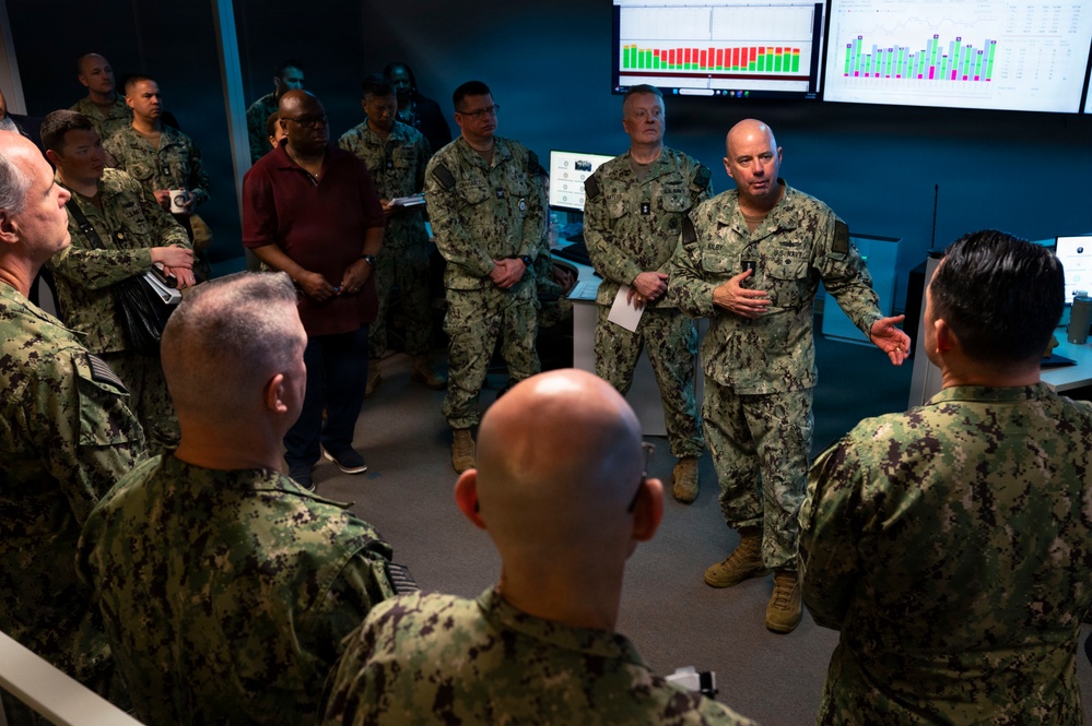 Adm. James Kilby, Vice Chief of Naval Operations, visits Navy Recruiting Command