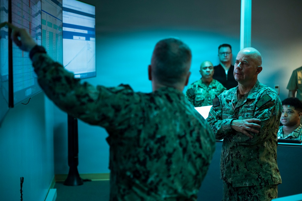 Adm. James Kilby, Vice Chief of Naval Operations, visits Navy Recruiting Command