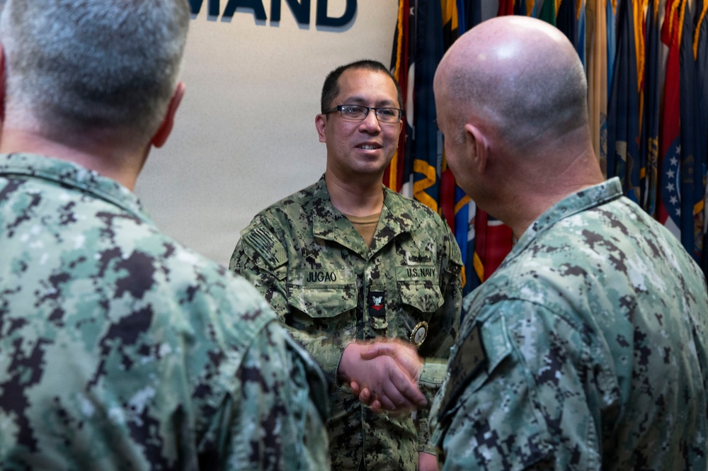 Adm. James Kilby, Vice Chief of Naval Operations, visits Navy Recruiting Command