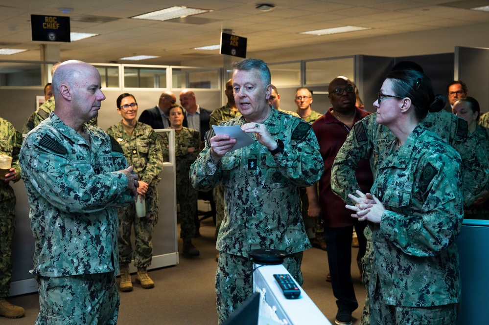 Adm. James Kilby, Vice Chief of Naval Operations, visits Navy Recruiting Command