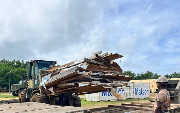 NMCB 133 Deployed to Tinian