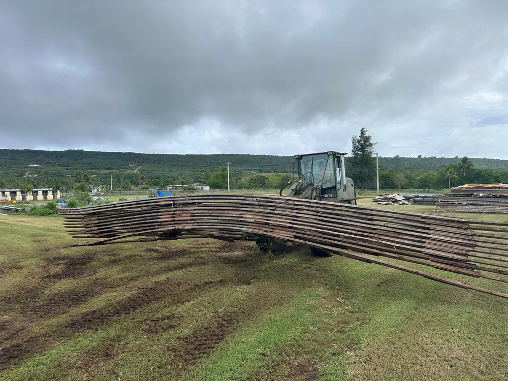 NMCB 133 Deployed to Tinian