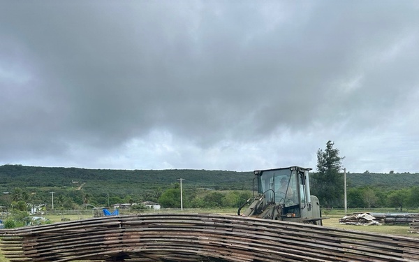 NMCB 133 Deployed to Tinian