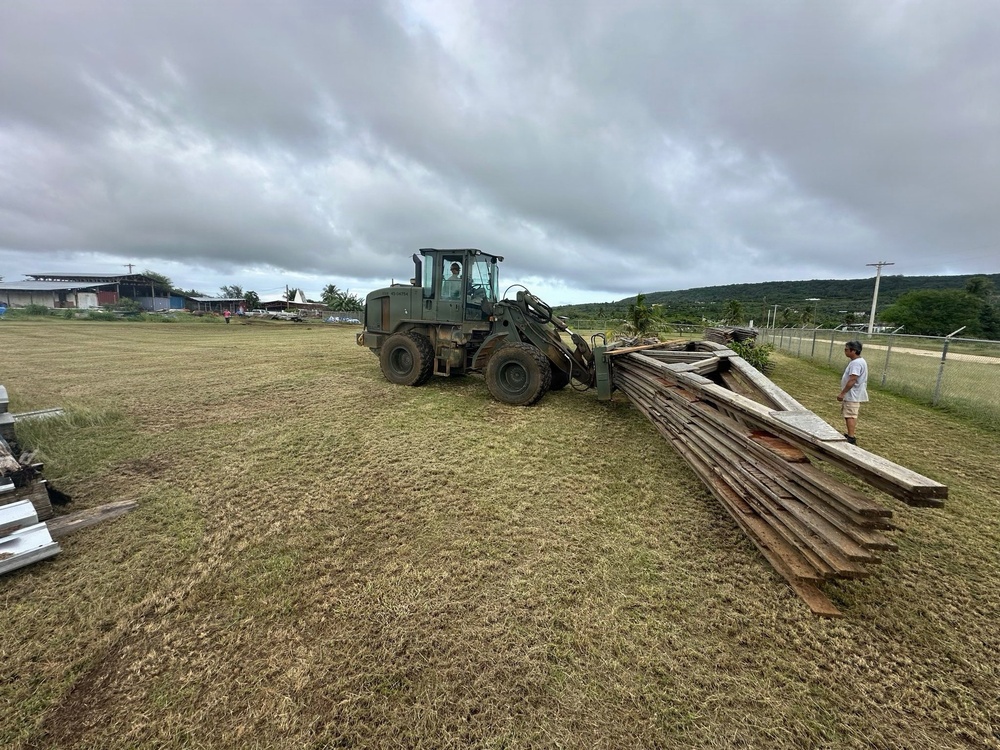NMCB 133 Deployed to Tinian