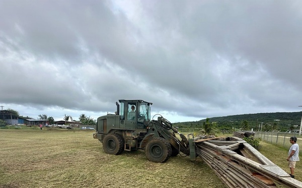 NMCB 133 Deployed to Tinian