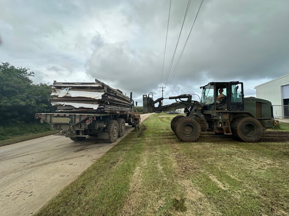 NMCB 133 Deployed to Tinian