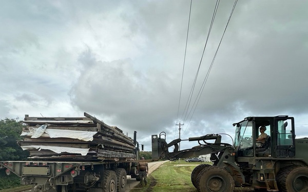 NMCB 133 Deployed to Tinian