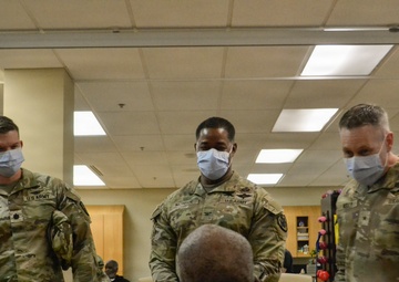 Generations of service connect at VA hospital during DLA Troop Support visit
