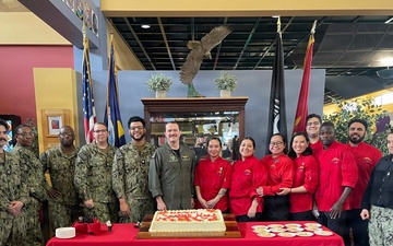 Special Meal Cake Cutting