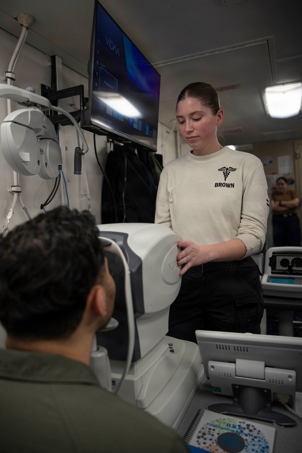 Abraham Lincoln Conducts Routine Operations